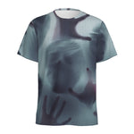 Screaming Horror Ghost 3D Print Men's Sports T-Shirt
