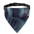 Screaming Horror Ghost 3D Print Over The Collar Dog Bandana