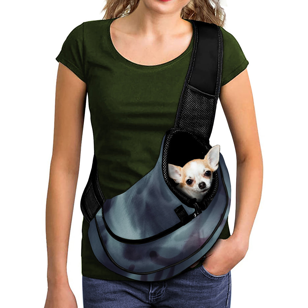 Screaming Horror Ghost 3D Print Pet Sling Carrier