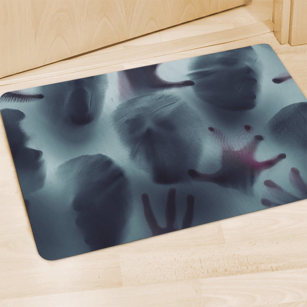 Screaming Horror Ghost 3D Print Polyester Doormat