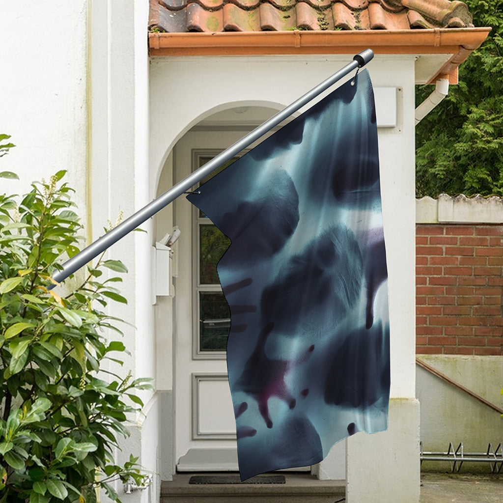 Screaming Horror Ghost 3D Print Polyester Flag