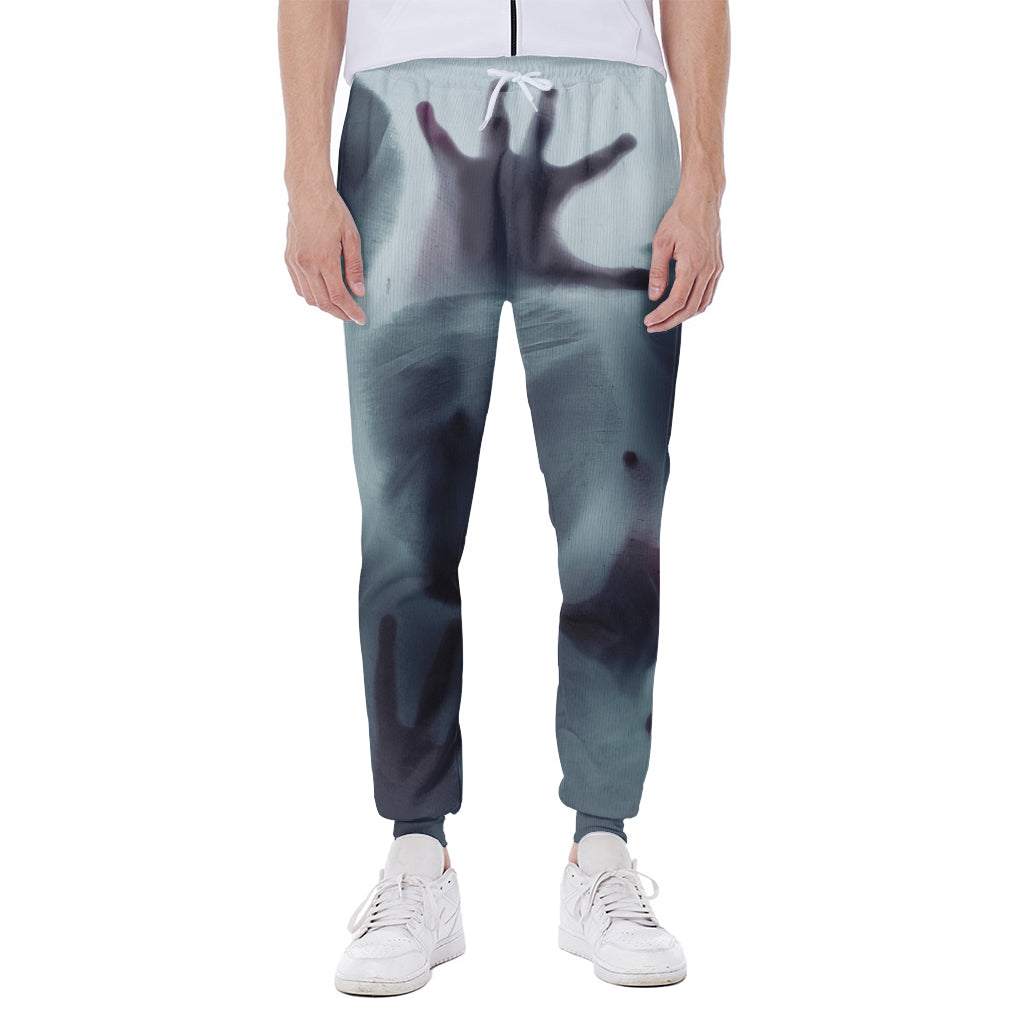 Screaming Horror Ghost 3D Print Scuba Joggers