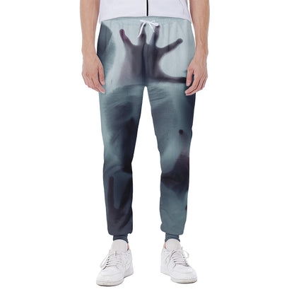 Screaming Horror Ghost 3D Print Scuba Joggers
