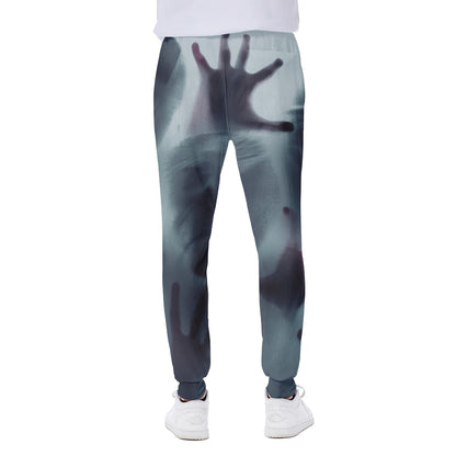Screaming Horror Ghost 3D Print Scuba Joggers