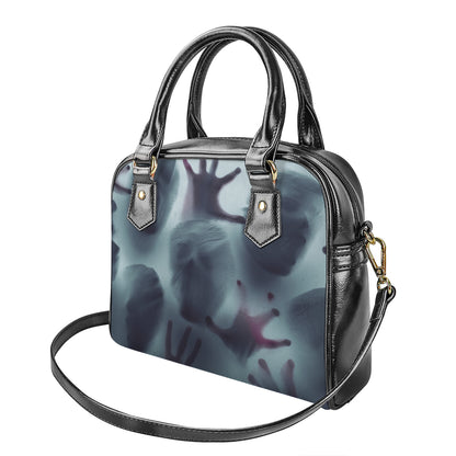 Screaming Horror Ghost 3D Print Shoulder Handbag
