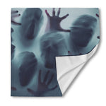 Screaming Horror Ghost 3D Print Silk Bandana