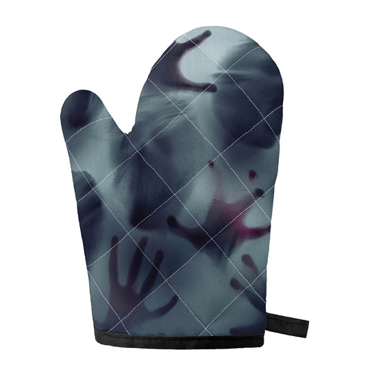 Screaming Horror Ghost 3D Print Single Oven Mitt