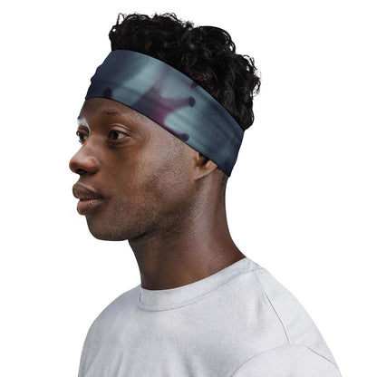 Screaming Horror Ghost 3D Print Sports Headband