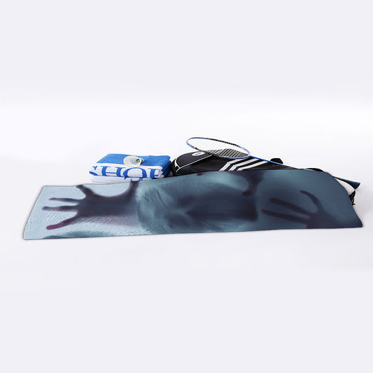 Screaming Horror Ghost 3D Print Sports Towel