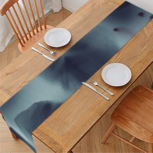 Screaming Horror Ghost 3D Print Table Runner