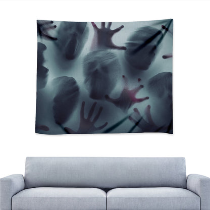 Screaming Horror Ghost 3D Print Tapestry