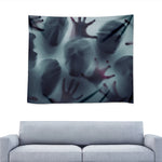 Screaming Horror Ghost 3D Print Tapestry