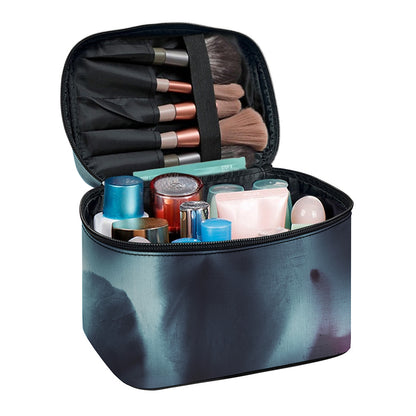 Screaming Horror Ghost 3D Print Travel Makeup Bag