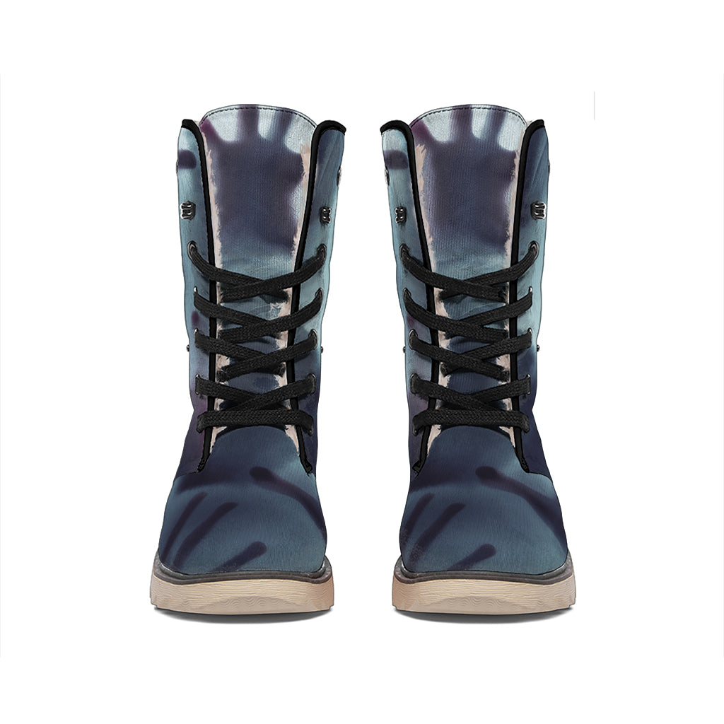 Screaming Horror Ghost 3D Print Winter Boots