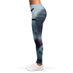 Screaming Horror Ghost 3D Print Women's Leggings