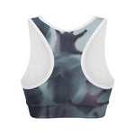 Screaming Horror Ghost 3D Print Women's Sports Bra