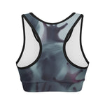 Screaming Horror Ghost 3D Print Women's Sports Bra