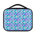 Sea Blue Mermaid Scales Pattern Print Classic Bible Case