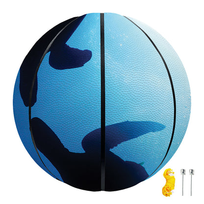 Sea Turtle Family Underwater Print Basketball
