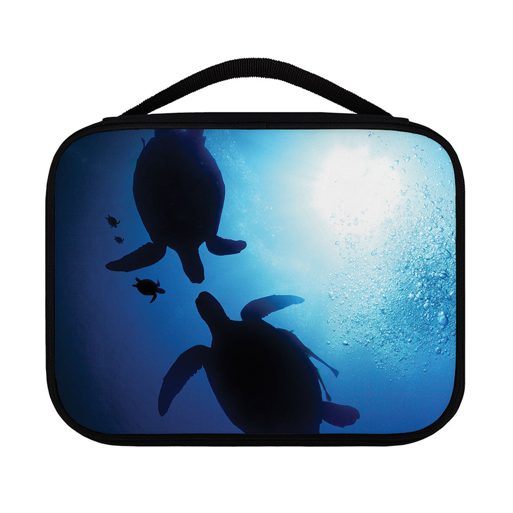 Sea Turtle Family Underwater Print Classic Bible Case