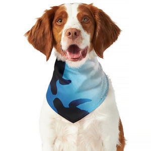 Sea Turtle Family Underwater Print Dog Bandana