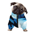 Sea Turtle Family Underwater Print Dog Zip Up Jacket
