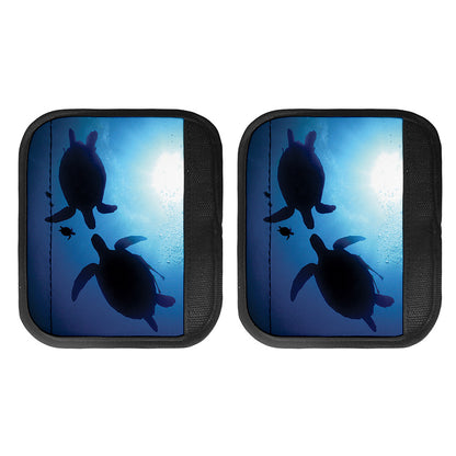 Sea Turtle Family Underwater Print Handle Covers