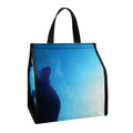 Sea Turtle Family Underwater Print Insulated Lunch Tote
