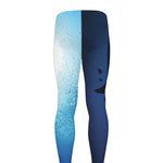 Sea Turtle Family Underwater Print Men's leggings