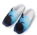 Sea Turtle Family Underwater Print Mesh Casual Shoes