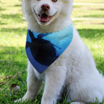 Sea Turtle Family Underwater Print Over The Collar Dog Bandana