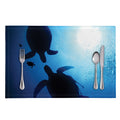 Sea Turtle Family Underwater Print Placemat