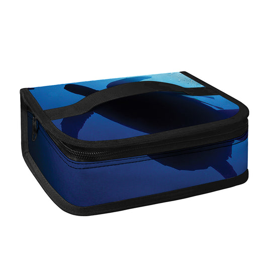 Sea Turtle Family Underwater Print Small Lunch Bag