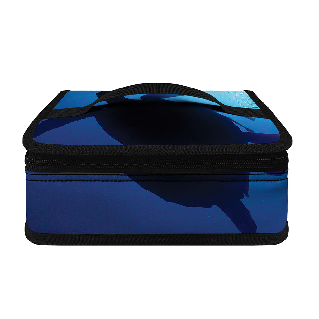 Sea Turtle Family Underwater Print Small Lunch Bag