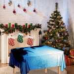 Sea Turtle Family Underwater Print Tablecloth