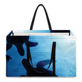 Sea Turtle Family Underwater Print Utility Tote Bag