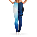 Sea Turtle Family Underwater Print Women's Leggings