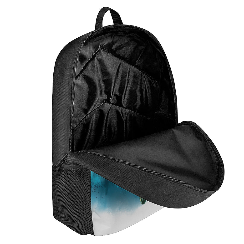 Sea Turtle Painting Print 17 Inch Backpack