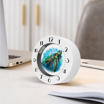 Sea Turtle Painting Print Alarm Clock