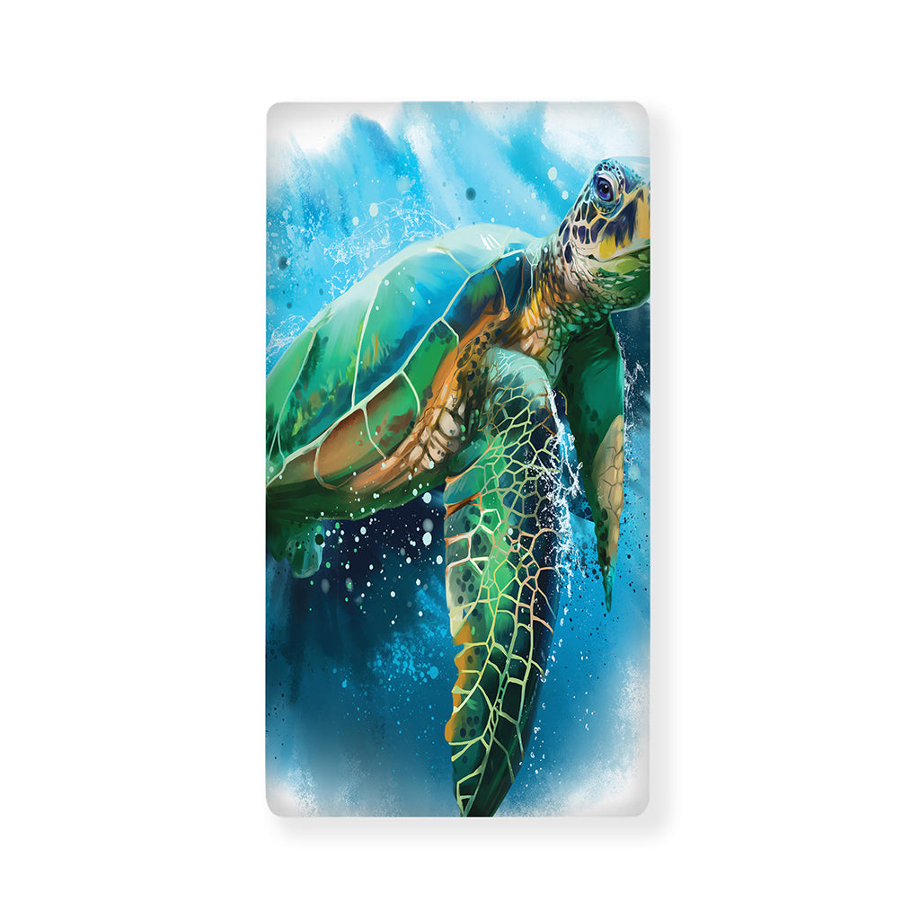 Sea Turtle Painting Print Baby Crib Sheet