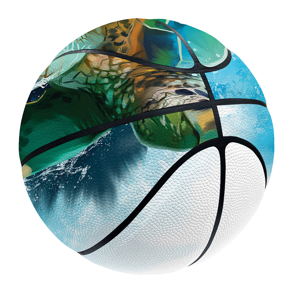 Sea Turtle Painting Print Basketball