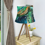 Sea Turtle Painting Print Bell Lamp Shade