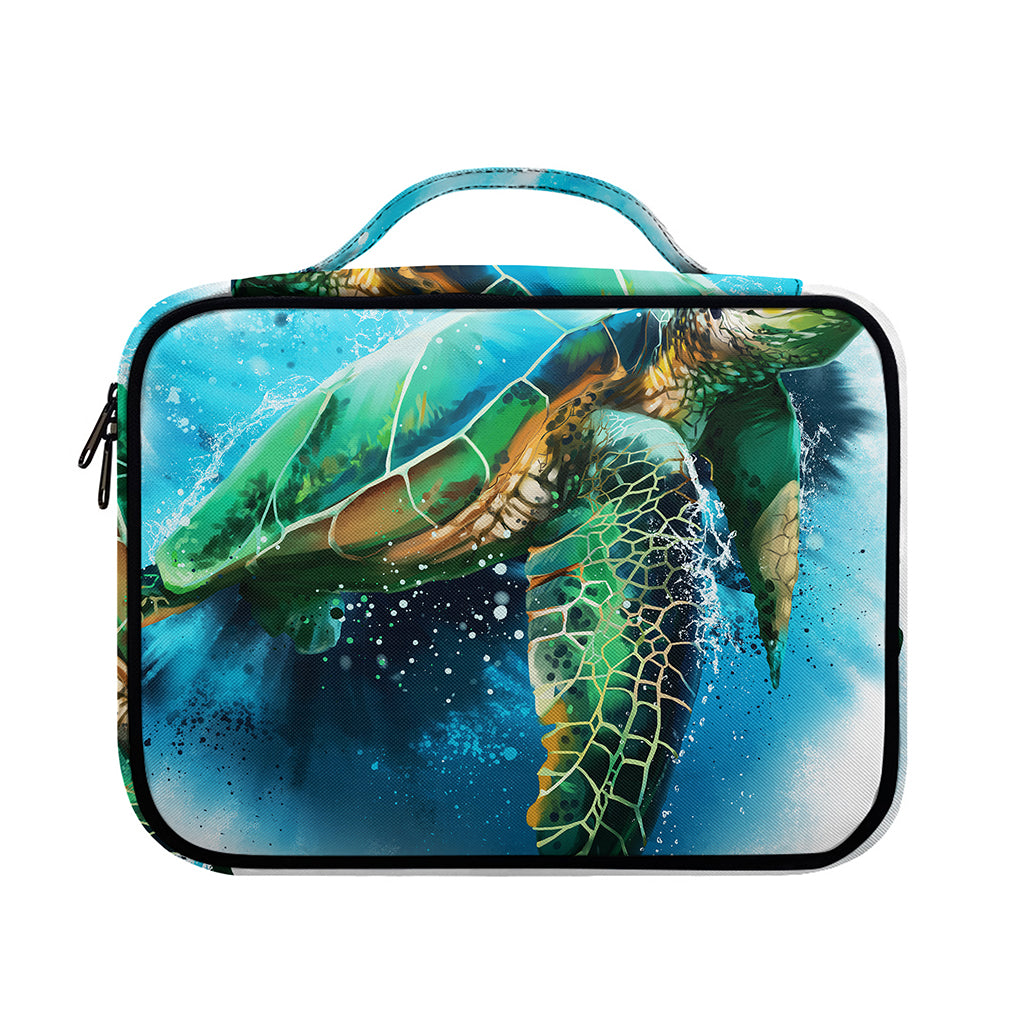 Sea Turtle Painting Print Briefcase Bible Bag