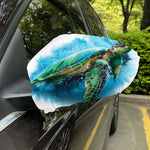 Sea Turtle Painting Print Car Side Mirror Covers
