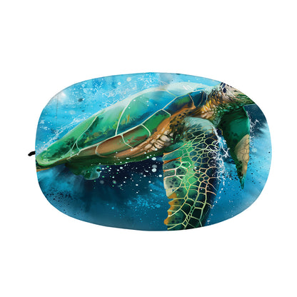 Sea Turtle Painting Print Car Side Mirror Covers