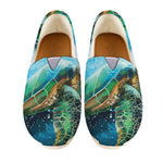 Sea Turtle Painting Print Casual Shoes