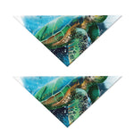 Sea Turtle Painting Print Dog Bandana