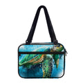 Sea Turtle Painting Print Double Strap Bible Bag