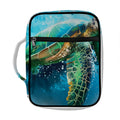 Sea Turtle Painting Print Front Pocket Bible Bag