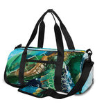 Sea Turtle Painting Print Gym Bag